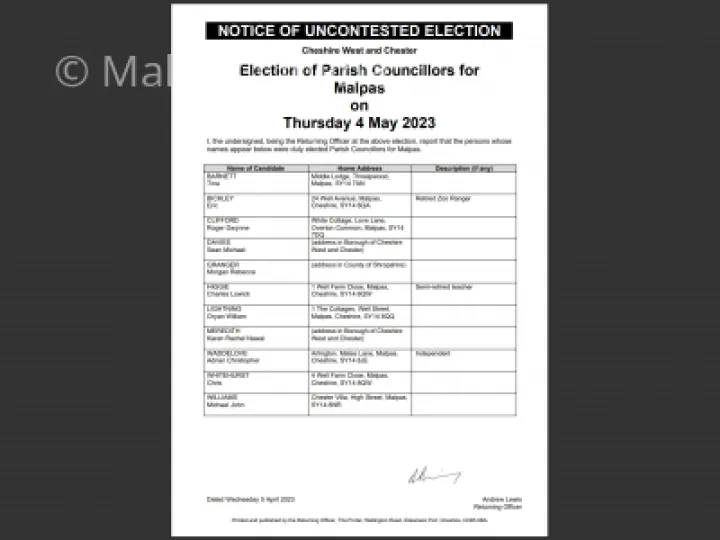 MPC Election Notice 16 03 23