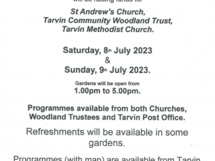 Tarvin Open Gardens PhotoScan