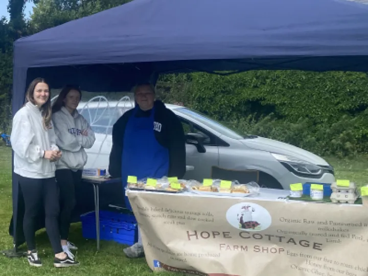 Summer fete 2023 Hope Cottage farm shop