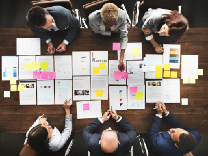 Meeting   Stock Image