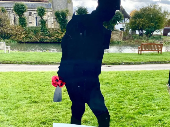 Remenbrance Soldier Silhouette