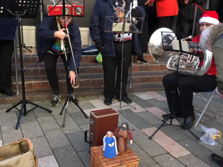 Travelling Nativity Barnsley Town Centre