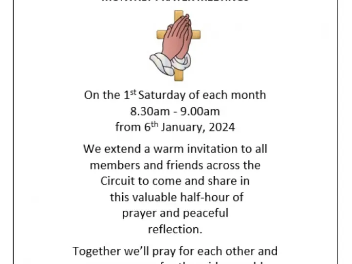 Holtwood Prayer Meetings 2024