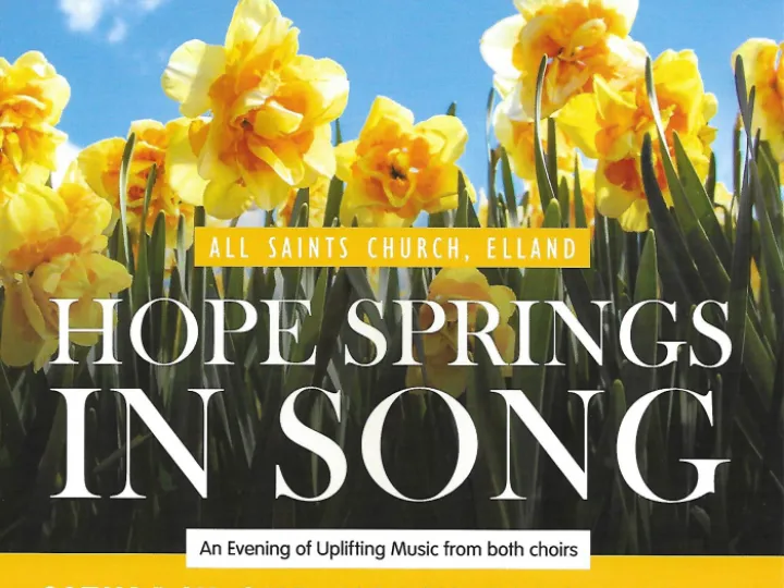 Overgate Hospice Choir Poster March 2024