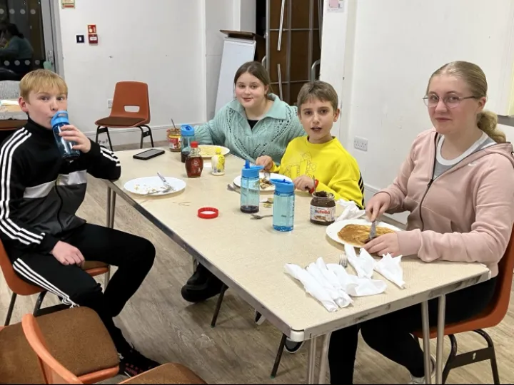 2024 &ndash; Lenten pancake-making at God Squad