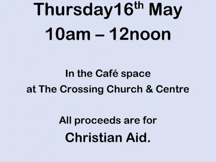 Poster – Christian Aid Coffee Morning May 2024