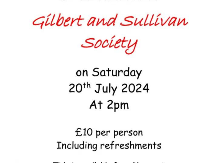 G & S Poster  July 2024