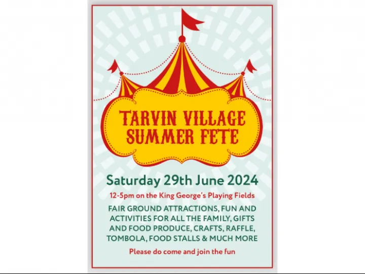 Summer Fete Poster 2024 4x3