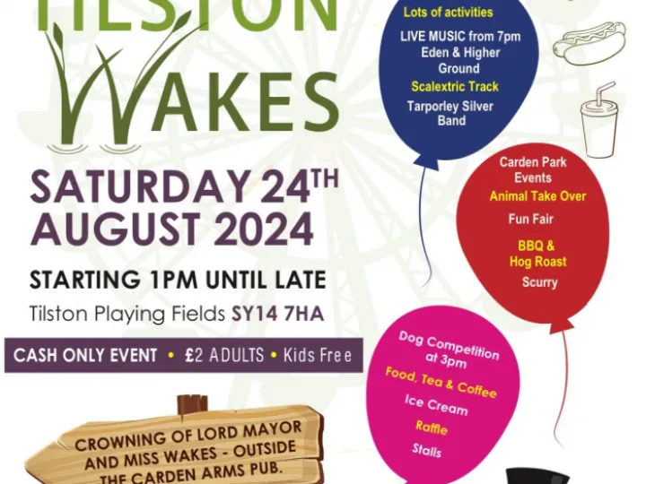 Tilston Wakes 2024