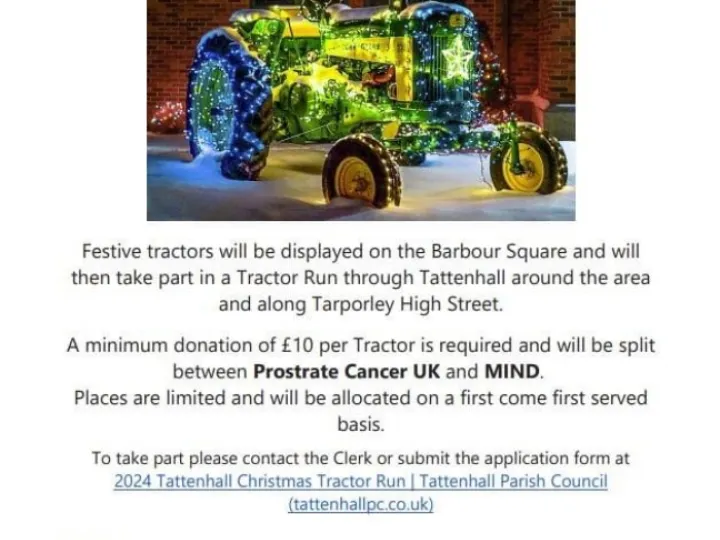 Christmas Tractor Run