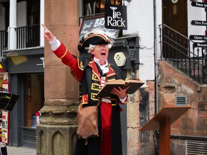 Town Crier David Mitchell