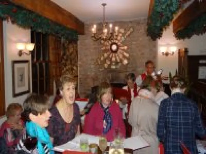 Christmas singalong with the Sing for Fun group