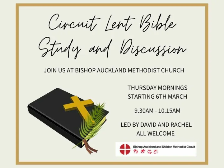 Circuit Lent Bible Study and Discussion Starting 6