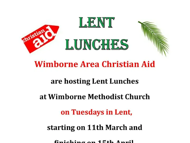 Wimborne Lent Lunches