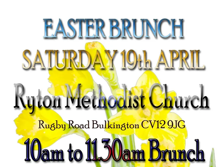 Ryton Easter Saturday Brunch
