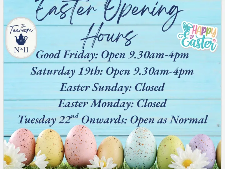 Tea Room Easter opening
