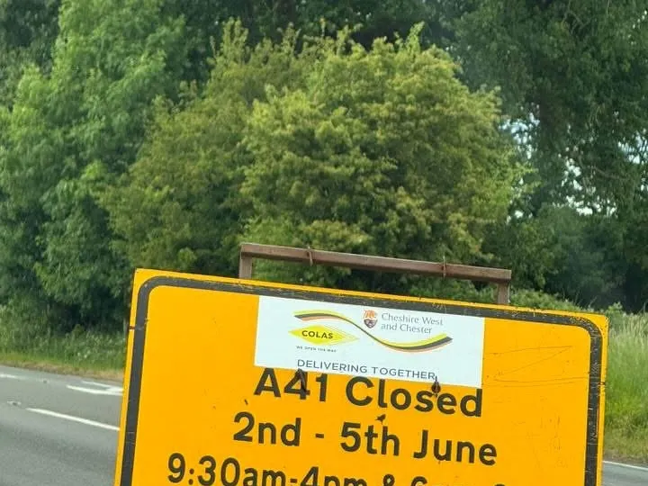 A41 Closed