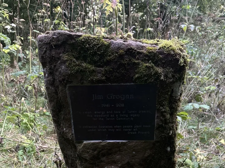 Jim Grogan Memorial Stone 2025