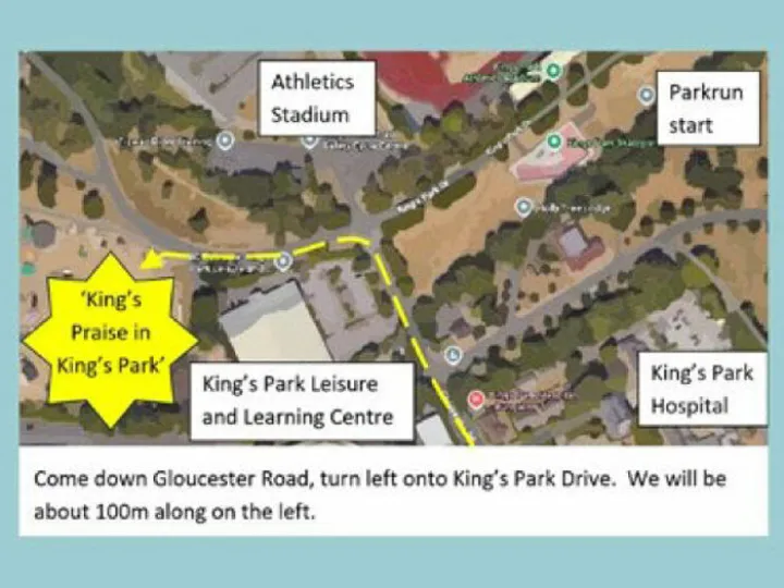 2025 08 09 – Kings Praise Map