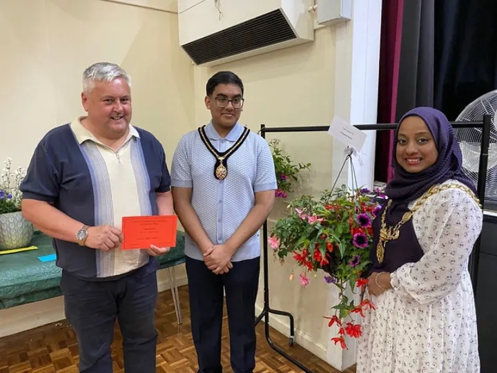 Lord Mayor Her Son Kevin Welch