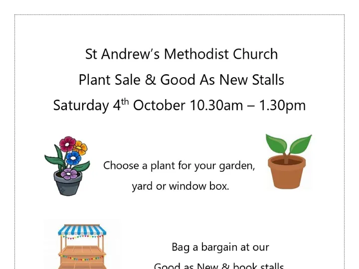 Plant Sale Oct 2025