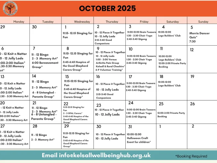 Hub October 2025