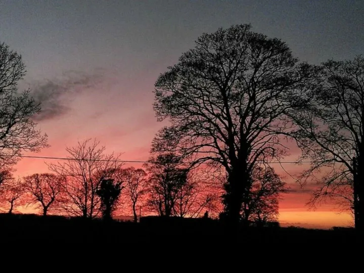 Sunset Over Audlem 2025