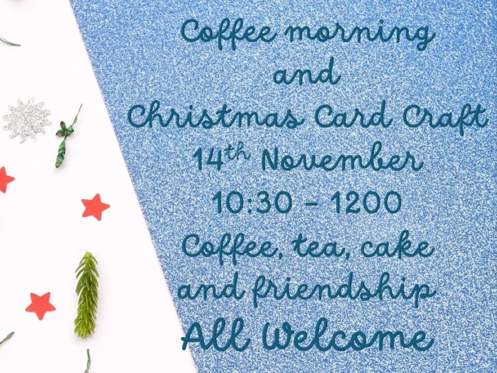 November Coffee Morning – All Saints