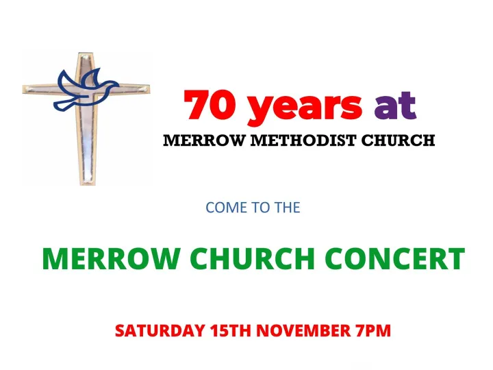 Merrow Church Concert 15 Nov