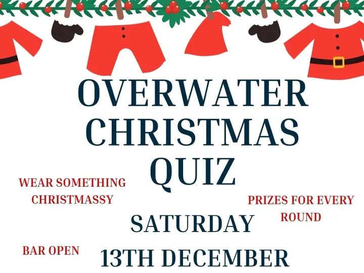 Christmas Quiz Flyer