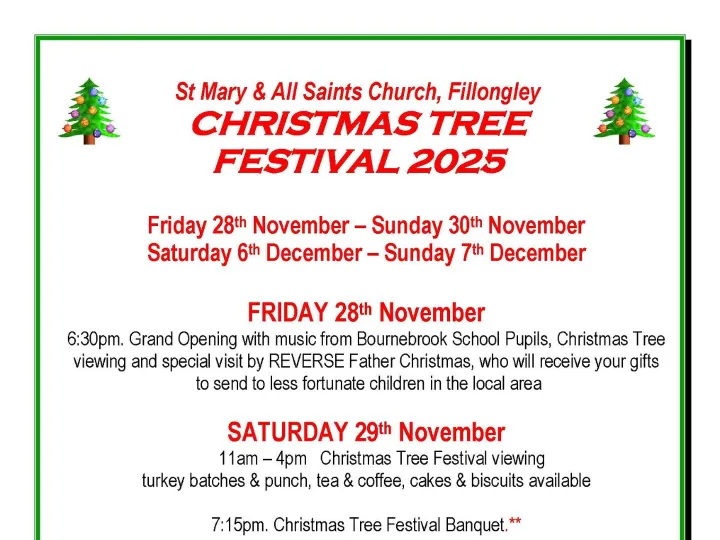 2025_11_12 Fillongley Christmas Poster