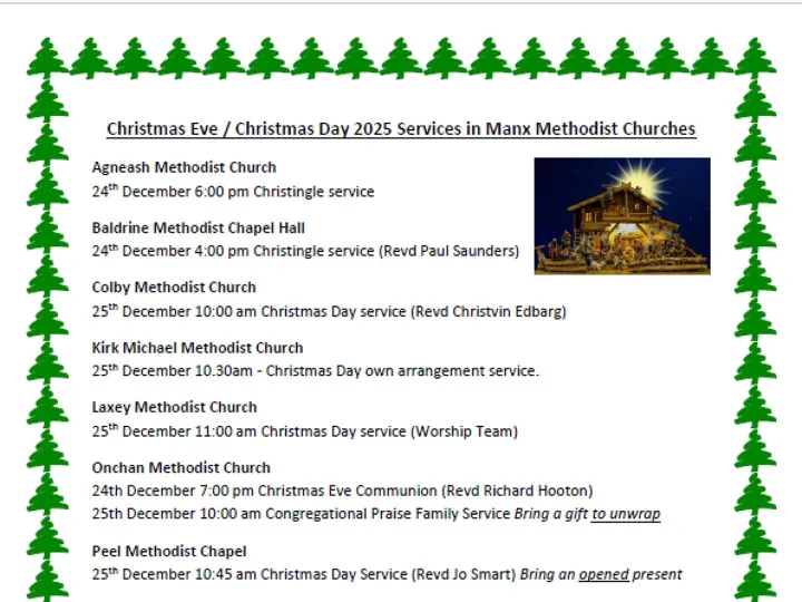 Christmas Services 2025